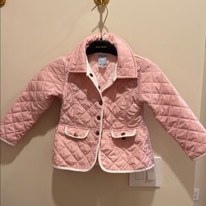 Bella Bliss Pink Quilted Puffer Jacket